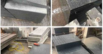 本溪 芝麻黑地铺石材