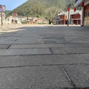 本溪仿古石铺装效果