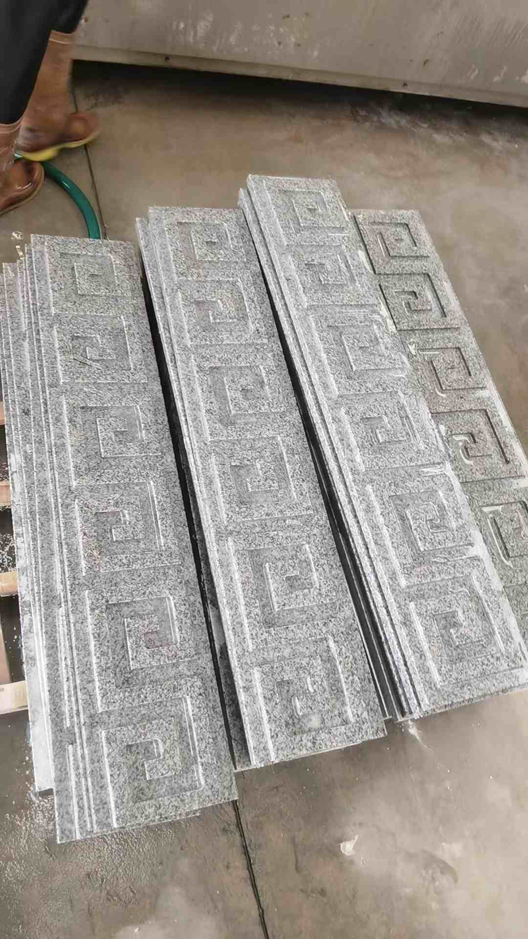 本溪 别墅回纹线条，雕刻