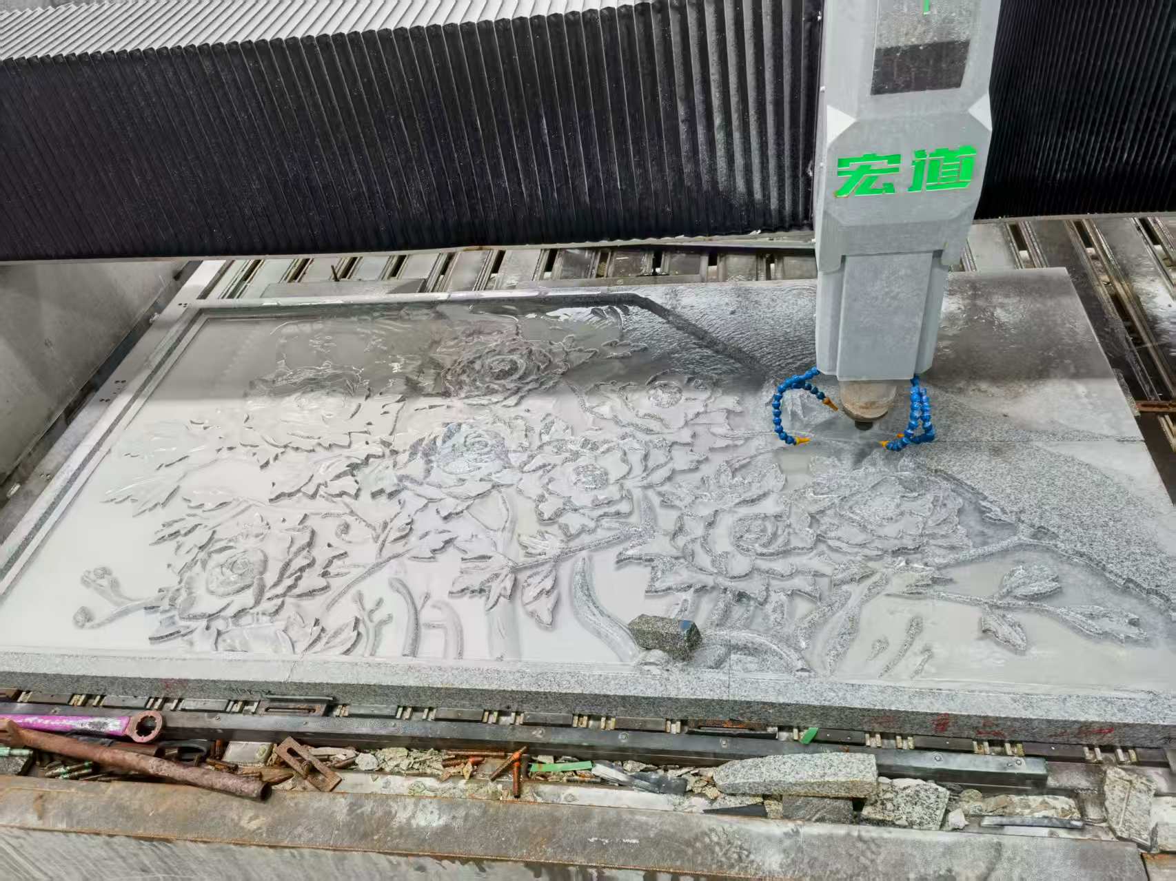 本溪 别墅墙面石材雕刻