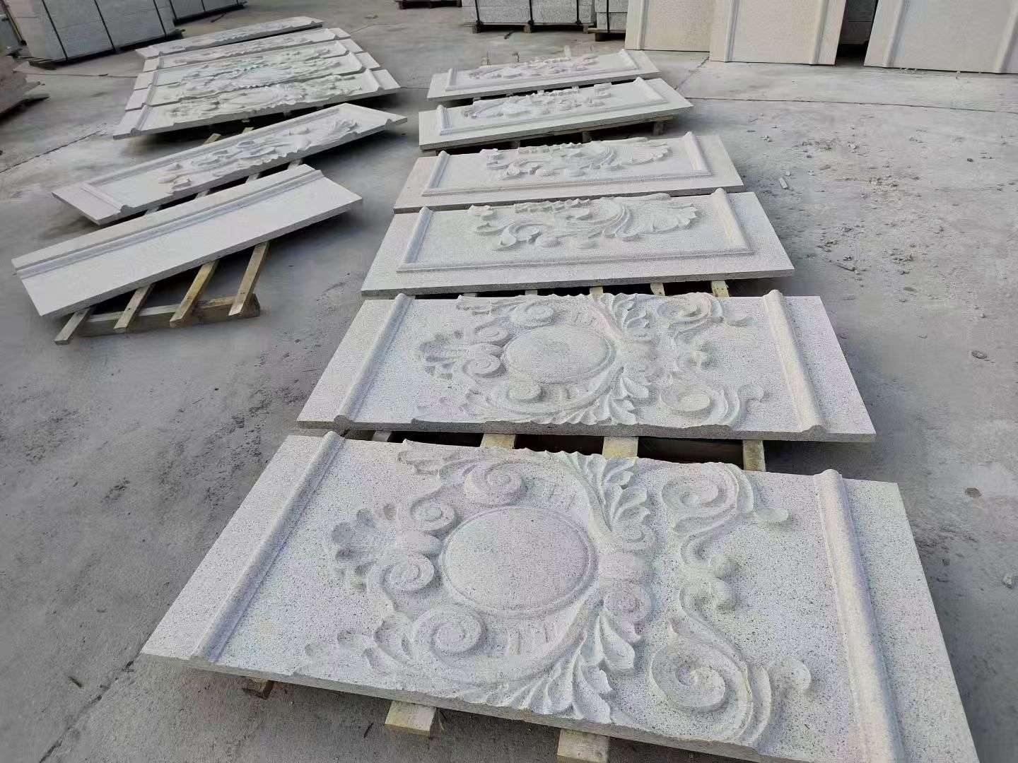 本溪 芝麻白干挂雕花板