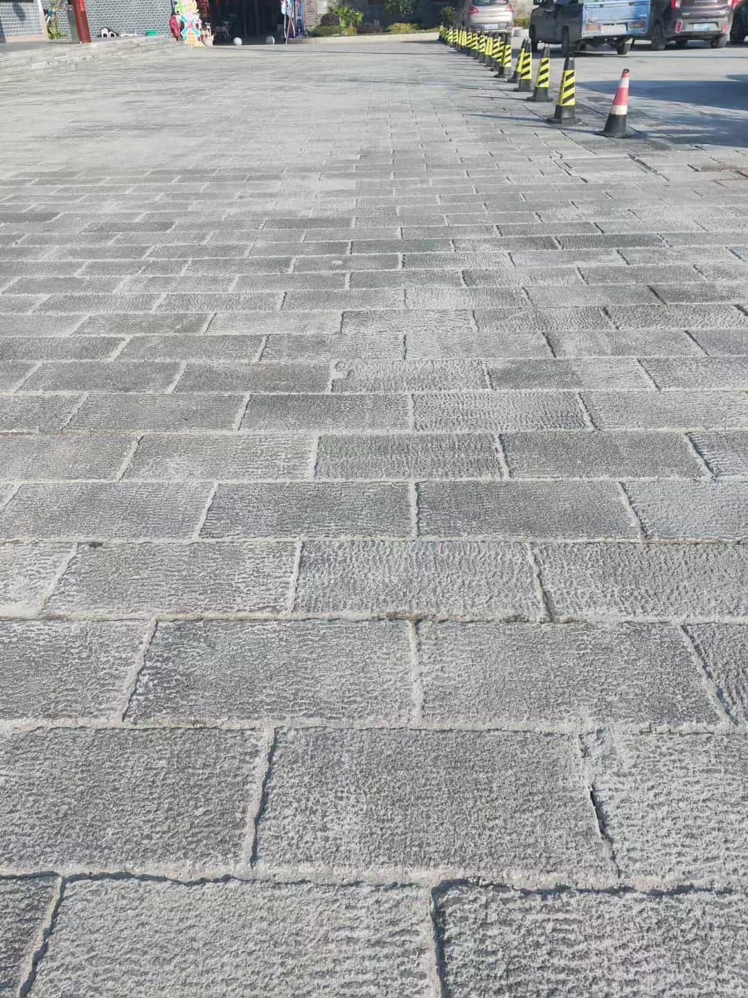 本溪仿古石铺装效果
