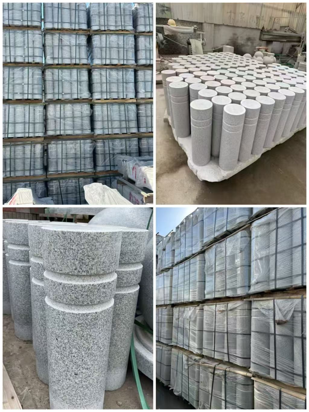 本溪 芝麻白花岗岩挡车柱、隔离柱多少钱