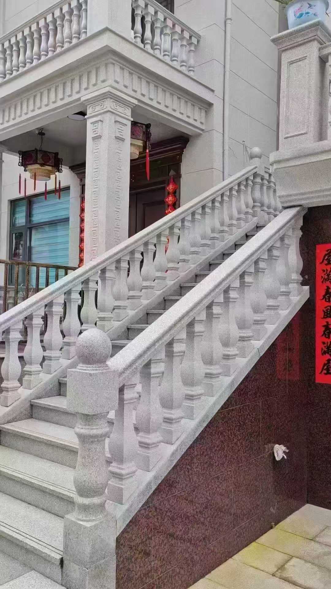 本溪 天然石材 阳台庭院护栏、栏杆