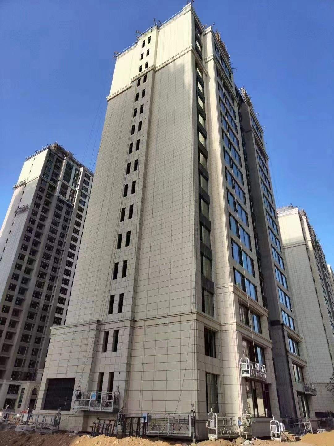 本溪黄金麻高端小区，外墙干挂